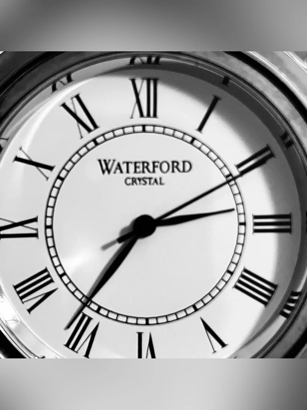 WATERFORD MERIDIAN Cube Clock / 2.5 Inches / SOLID IRISH CRYSTAL / Discontinued